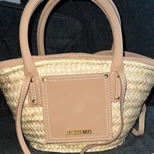 Jacquemus Raffia Beach Bag
